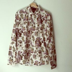 Men’s Floral button down